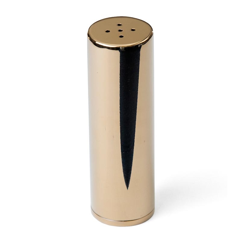 Biradlı GRV-108-XL Yuvarlak Tuzluk, 4x12.5 cm, Altın — Biradlı