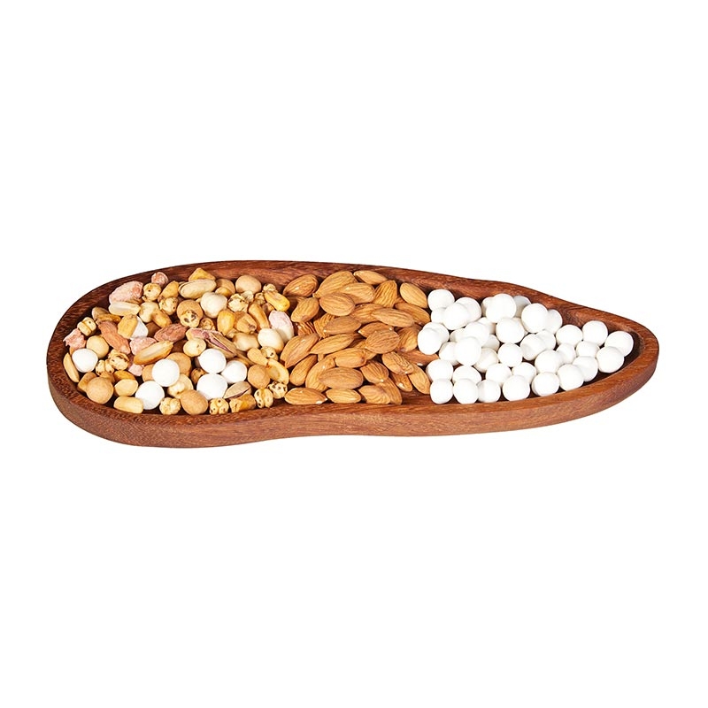 Biradlı GRV-1832 Ahşap Çekirdek Çerezlik, 29.5x10 cm — Biradlı