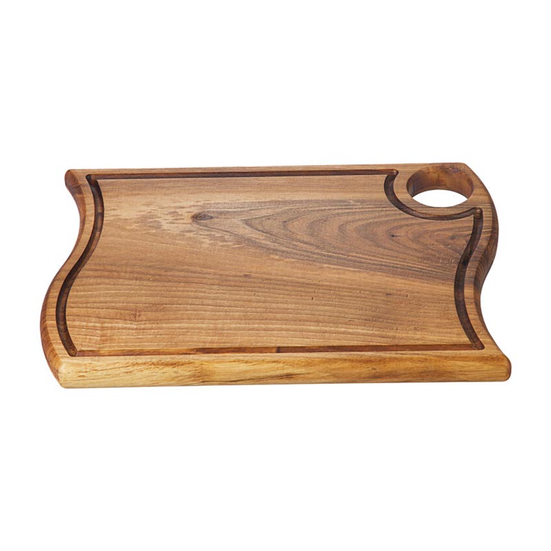Biradlı GRV-1882 Asimetrik Steak Tahtası, 32x23 cm, Ceviz — Biradlı