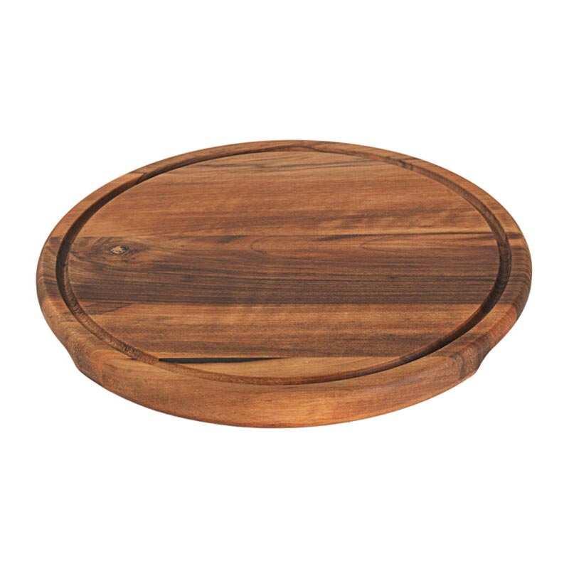 Biradlı GRV-1904 Pizza Sunum Tahtası, 32x2.4 cm, Ceviz — Biradlı