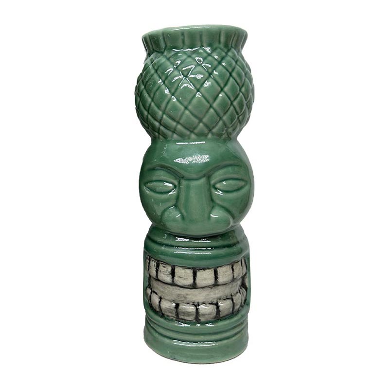 Biradlı GRV-20230 Seramik Tiki Kokteyl Bardağı, 7x21 cm, 550 cc — Biradlı