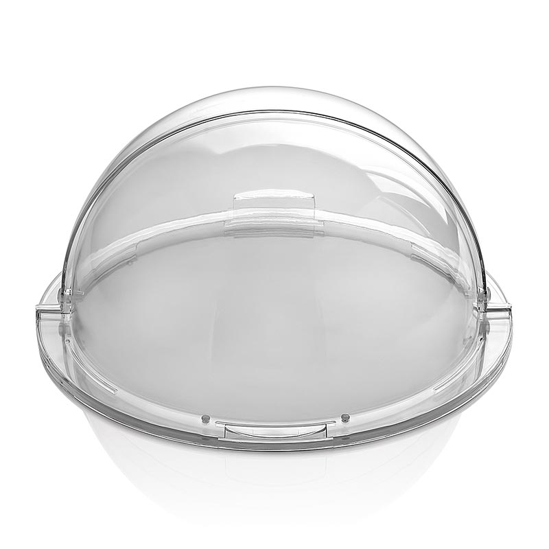 Biradlı GRV-2210 Yuvarlak Polikarbon Rolltop Teşhir Standı Kapağı, 41x2 cm — Biradlı