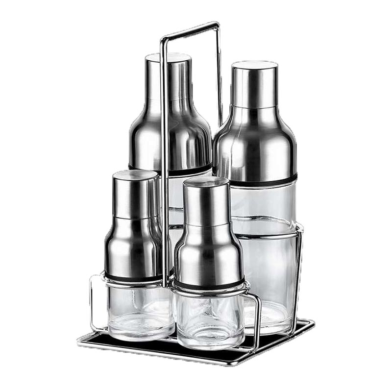 Biradlı GRV-2404 Tel Standlı Yağlık Takımı, 4'lü, 300 cc — Biradlı