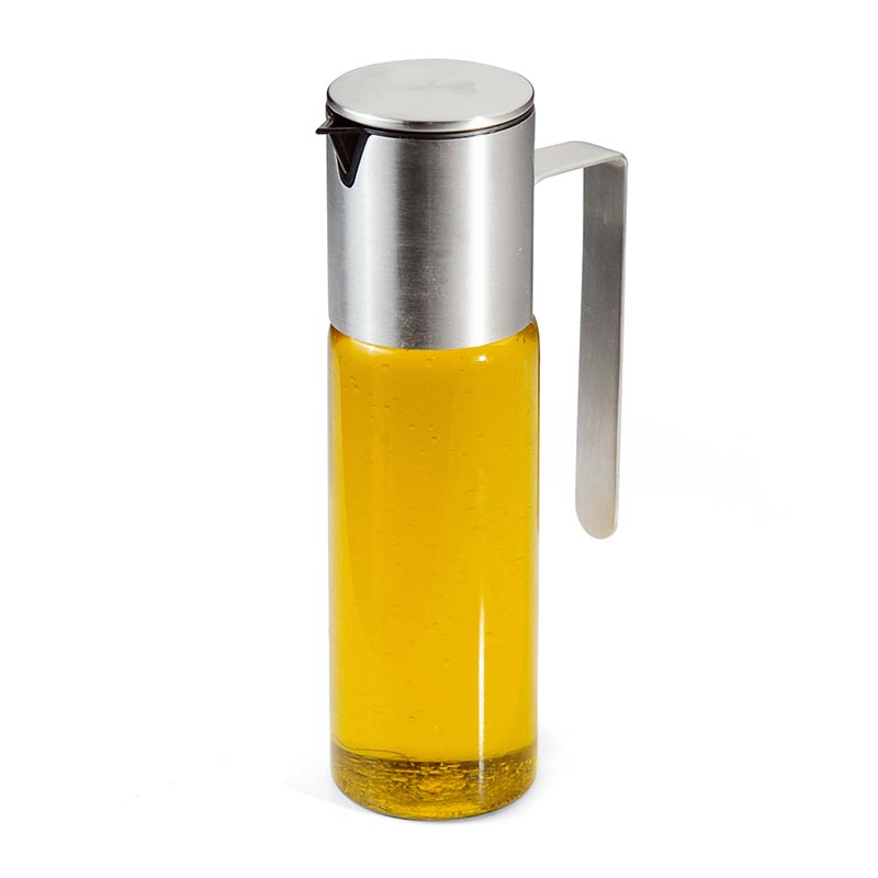 Biradlı GRV-3001 Cam Tutamaçlı Kapaklı Yağlık, 180 cc — Biradlı