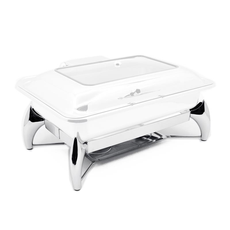 Biradlı GRV-4011 Ekonomik Dikdörtgen Chafing Dish Ayaklı Stand — Biradlı