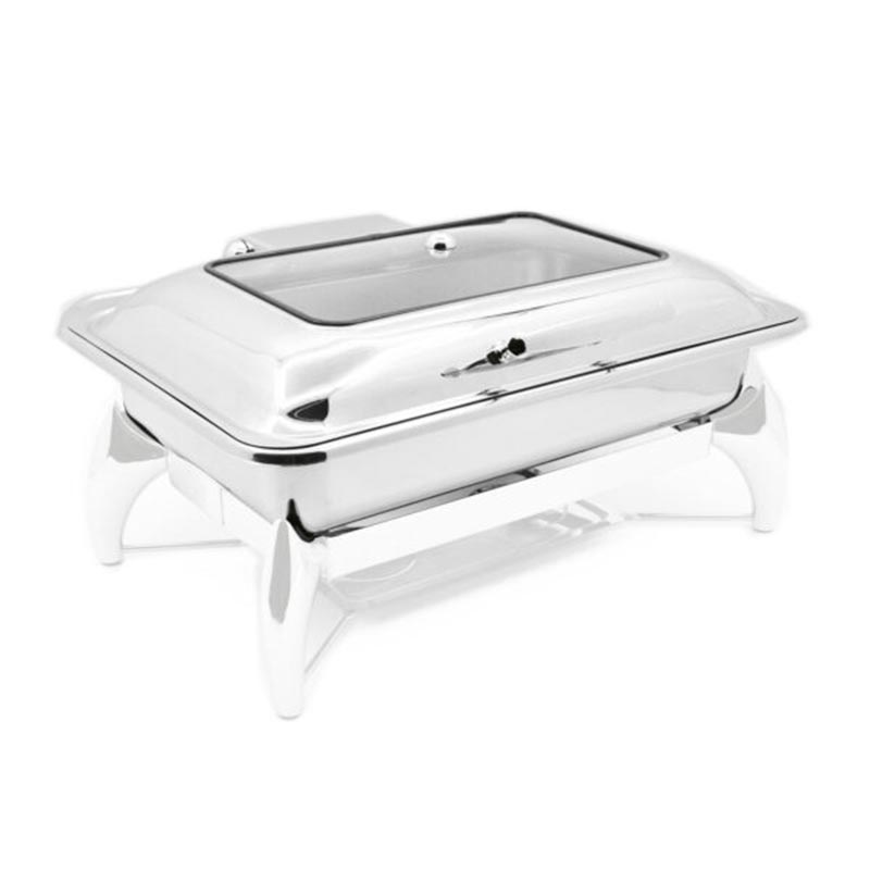 Biradlı GRV-4011 Ekonomik Dikdörtgen Chafing Dish, GN 1/1 — Biradlı — Görsel 2