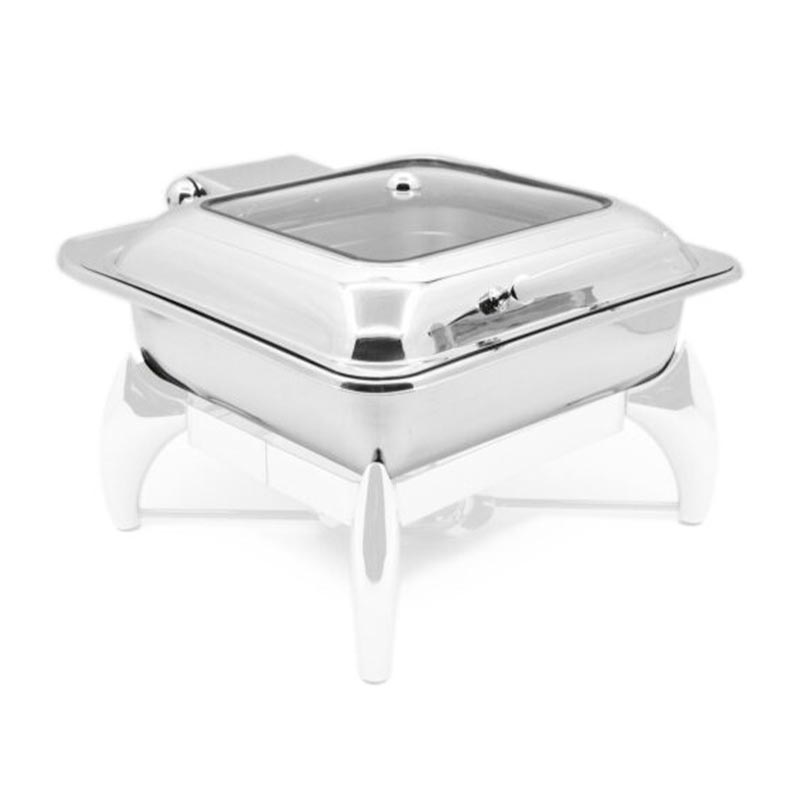 Biradlı GRV-4023 Ekonomik Kare Chafing Dish, GN 2/3 — Biradlı — Görsel 2