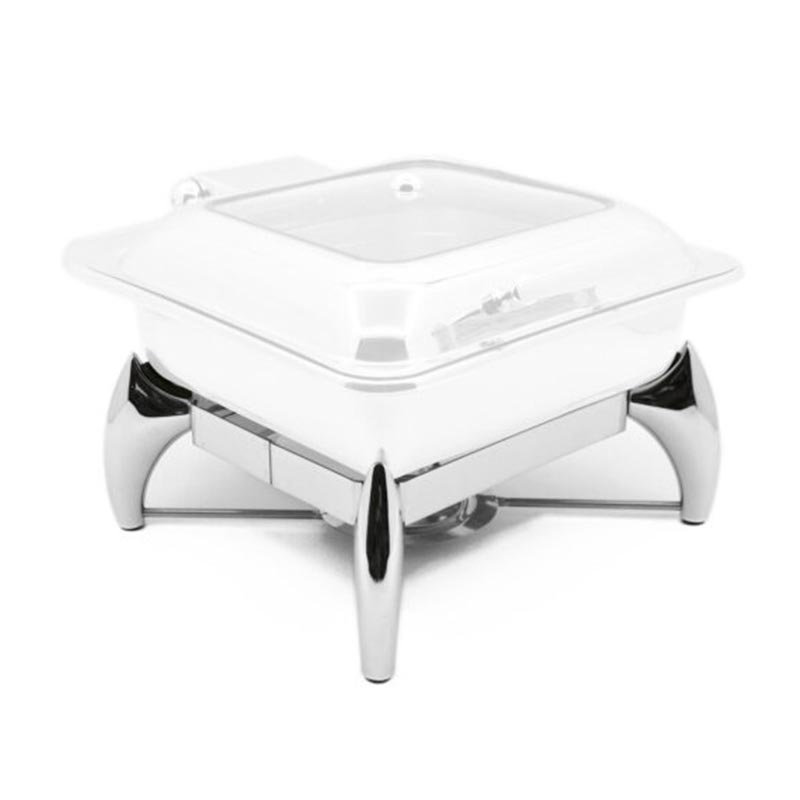 Biradlı GRV-4023 Ekonomik Kare Chafing Dish Ayaklı Stand — Biradlı — Görsel 2