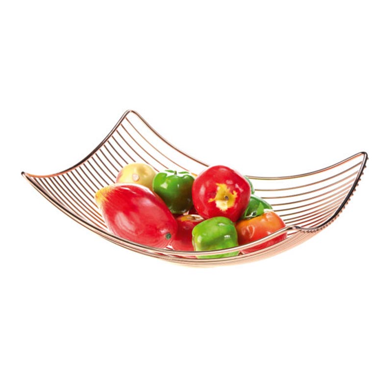 Biradlı GRV-5016 Tel Meyvelik, 32x26x12 cm, Bakır