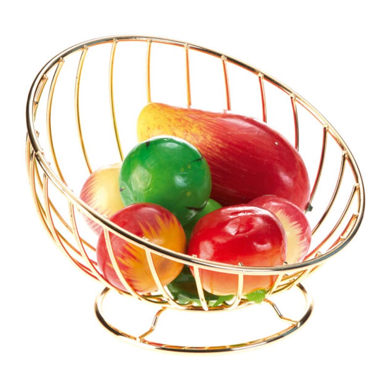 Biradlı GRV-523 Tel Meyvelik, 21x14 cm, Altın — Biradlı