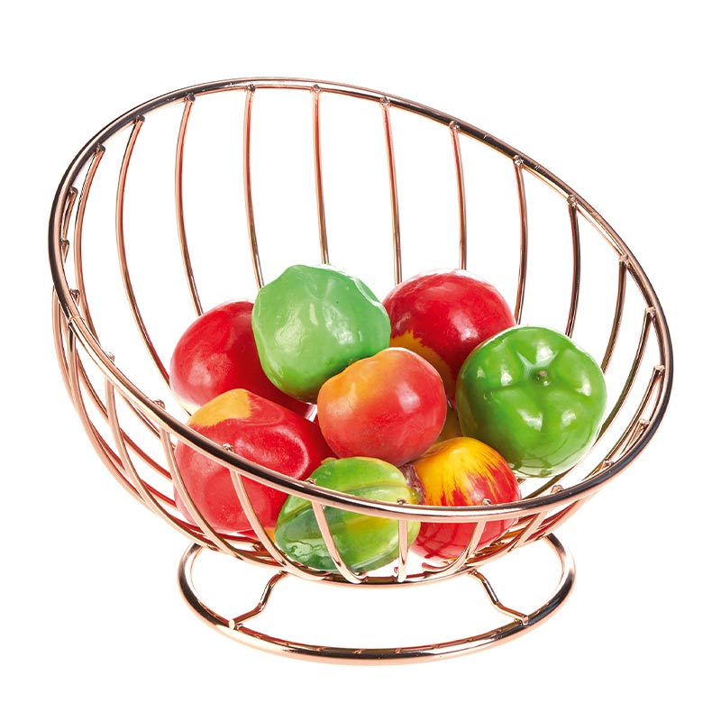 Biradlı GRV-523 Tel Meyvelik, 21x14 cm, Bakır — Biradlı