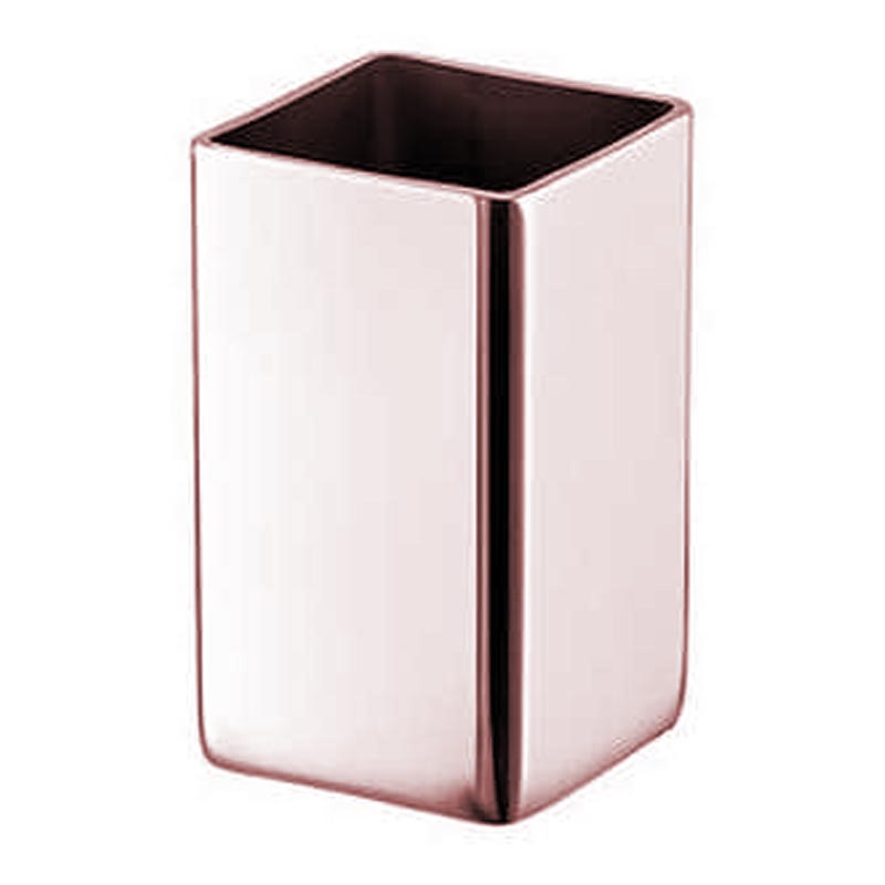 Biradlı GRV-59 Tekli Kare Kürdanlık, 3x3 cm, Bakır — Biradlı