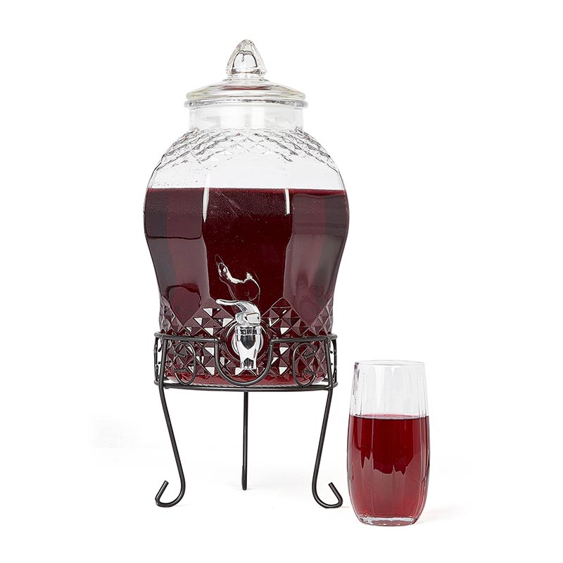 Biradlı GRV-6031 Musluklu Cam Şerbetlik, 6 L — Biradlı — Görsel 1