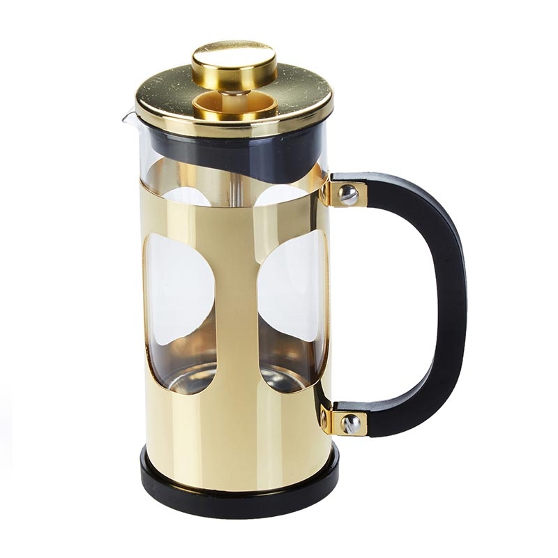 Biradlı GRV-B003 French Press, 350 cc, Altın — Biradlı