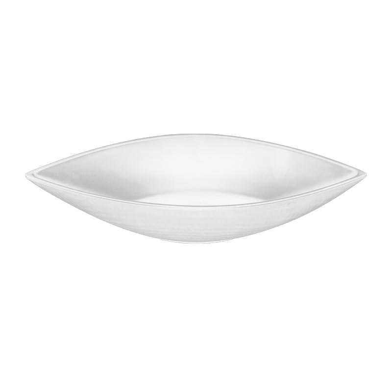 Biradlı K-09 Melamin Oval Sunum Tabağı, 35x13x7 cm — Biradlı