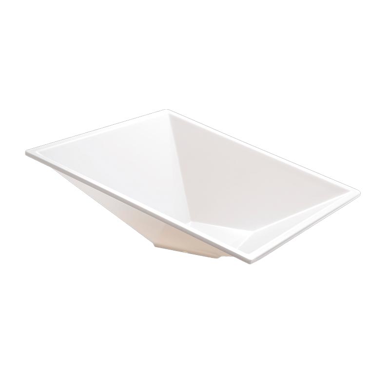 Biradlı MC-303 Kare Melamin Sunum Kasesi, 35.5x35.5x11 cm — Biradlı
