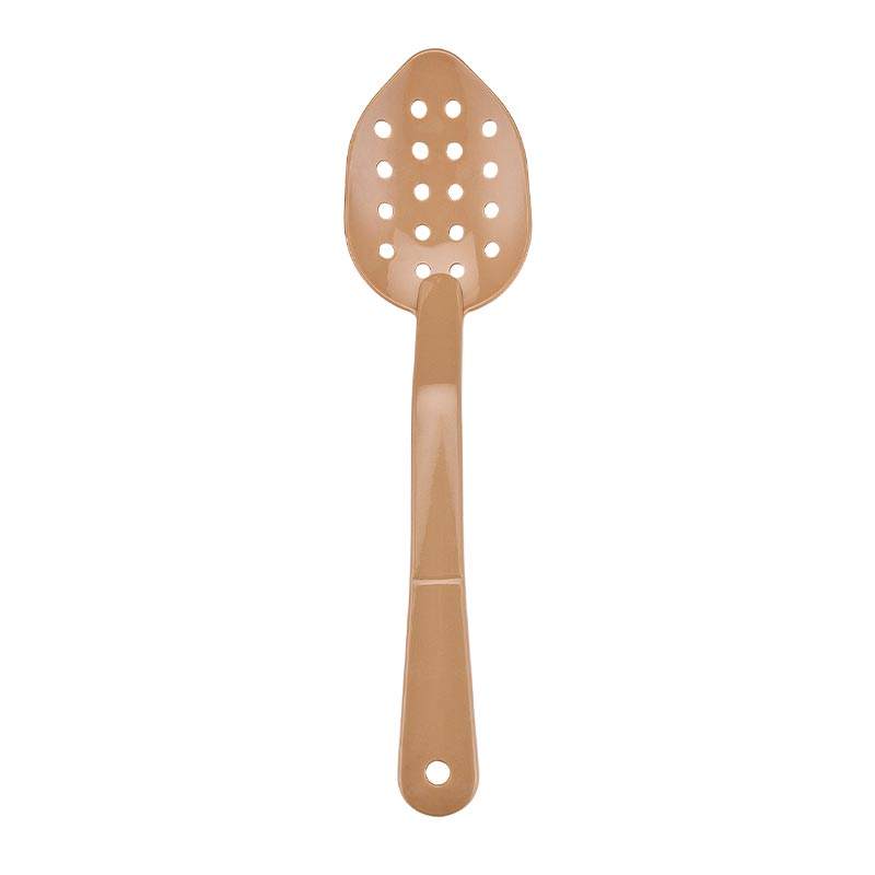 Biradlı PSS-13D Delikli Polikarbon Servis Kaşığı, 34 cm, Kahverengi — Biradlı