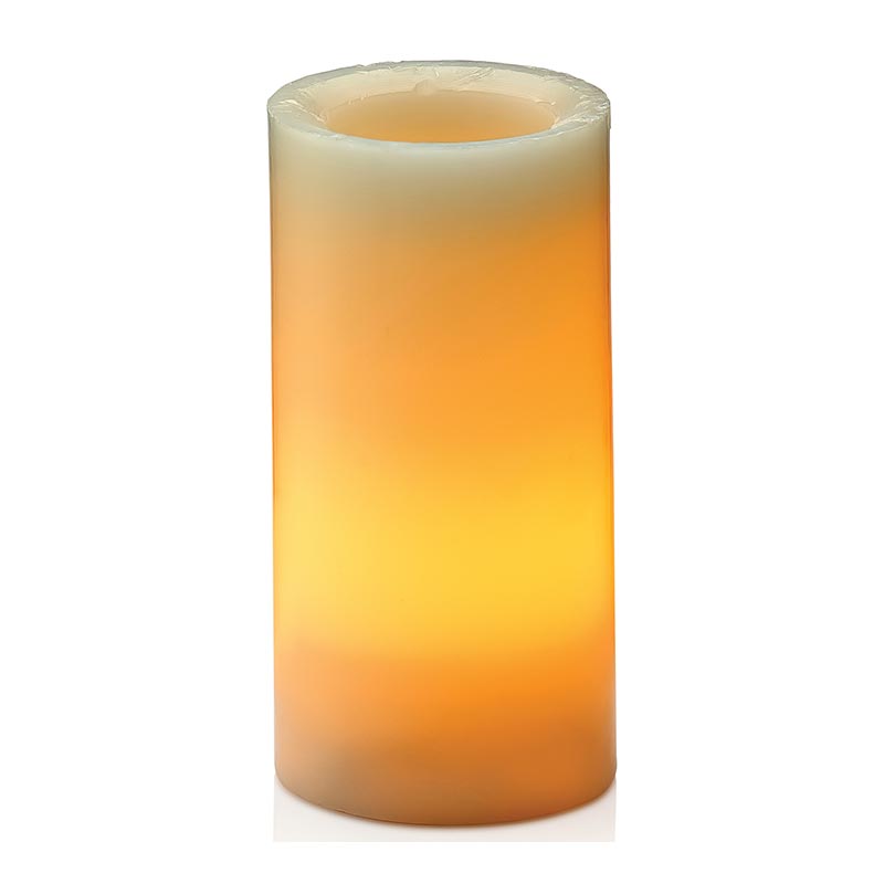 Biradlı Y3060 Silindir Ledli Mum, Şamdanlık, 15 cm — Biradlı — Görsel 1