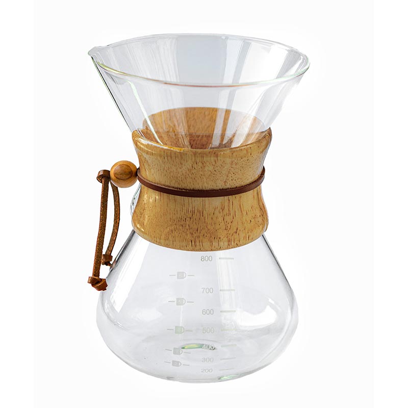Black Goat Ahşap Tutacaklı Chemex, 800 ml