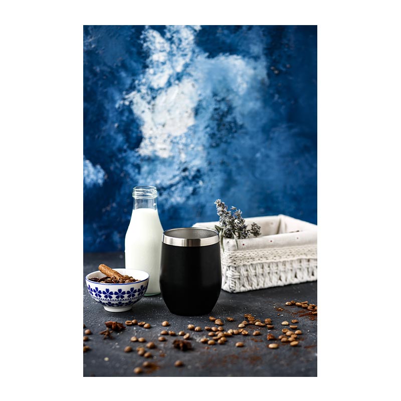 Black Goat Çift Çidarlı Çelik Bardak, 360 ml — Black Goat — Görsel 3