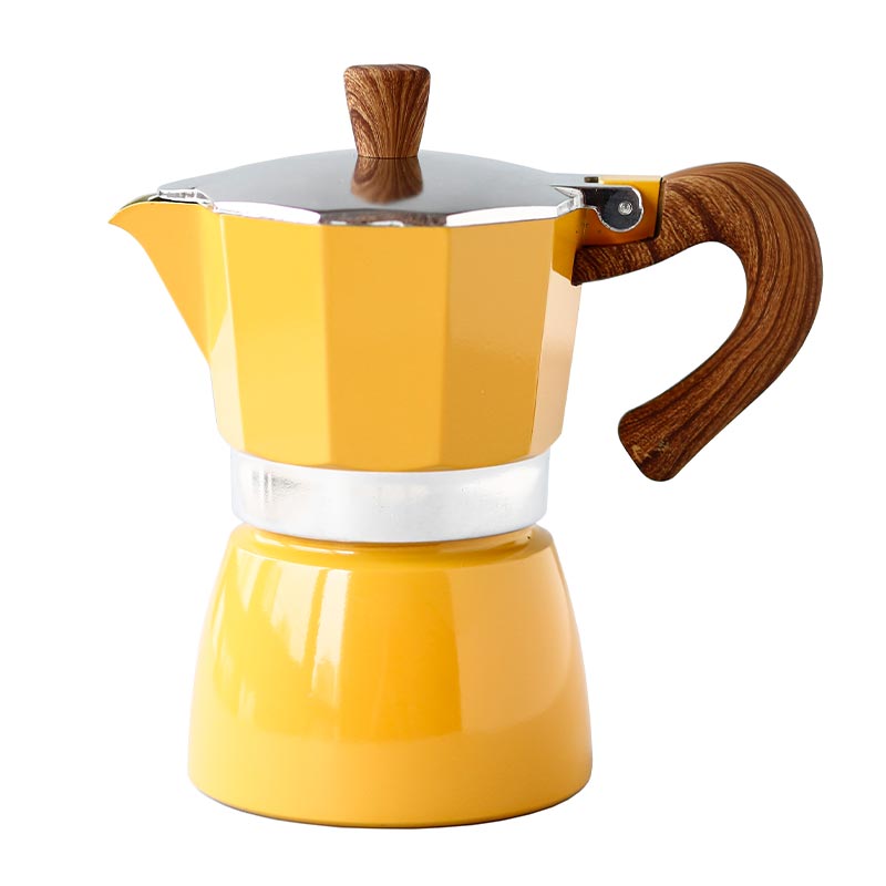 Black Goat Moka Pot, 3 Cup, Sarı — Black Goat