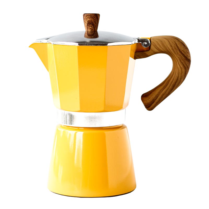 Black Goat Moka Pot, 6 Cup, Sarı — Black Goat