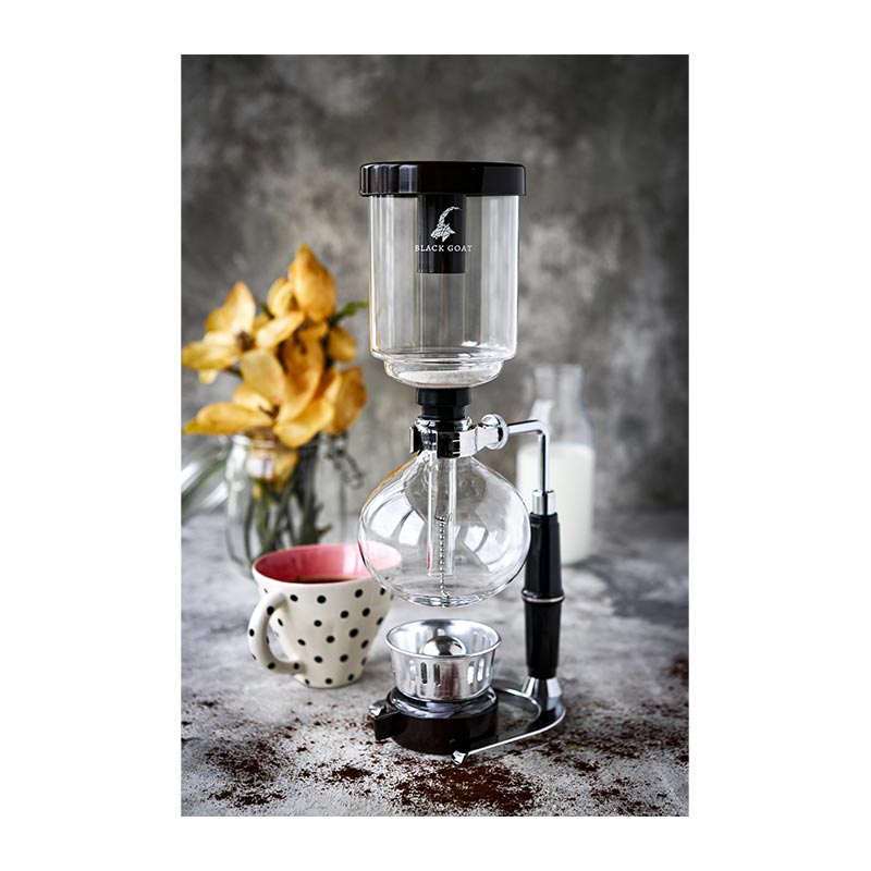 Black Goat Technica Kahve Demleme Sifonu, 3 Cup — Black Goat — Görsel 2