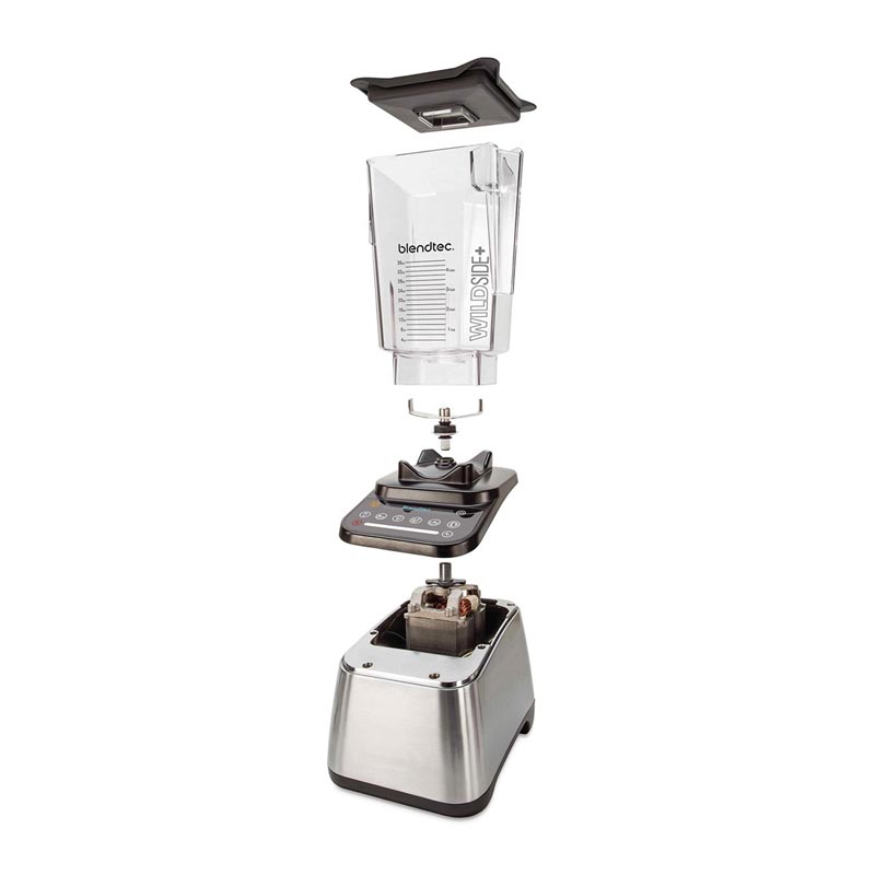 Blendtec Designer 650S Paslanmaz Çelik Blender, 8 Hızlı, 6 Programlı, 1560 W, Gri — Blendtec — Görsel 4