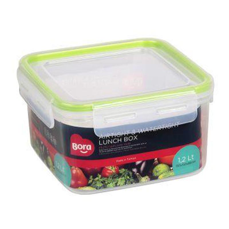 Bora Plastik Click, Kare, 1.2 L — Bora Plastik