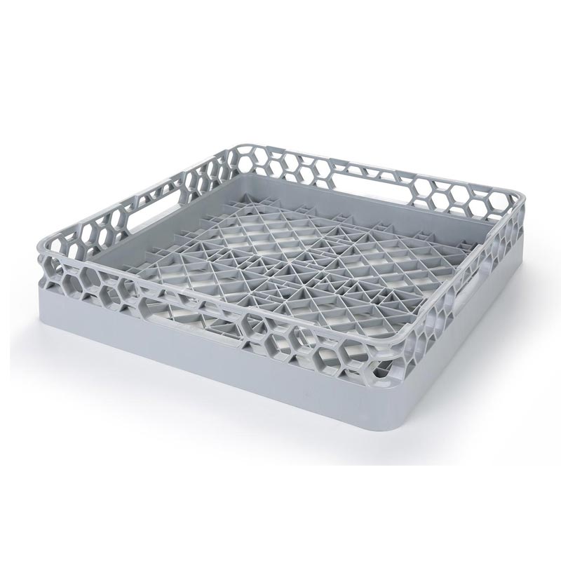 Bora Plastik Delikli Bulaşık Yıkama Basketi Alt Gövdesi, 50x50 cm — Bora Plastik
