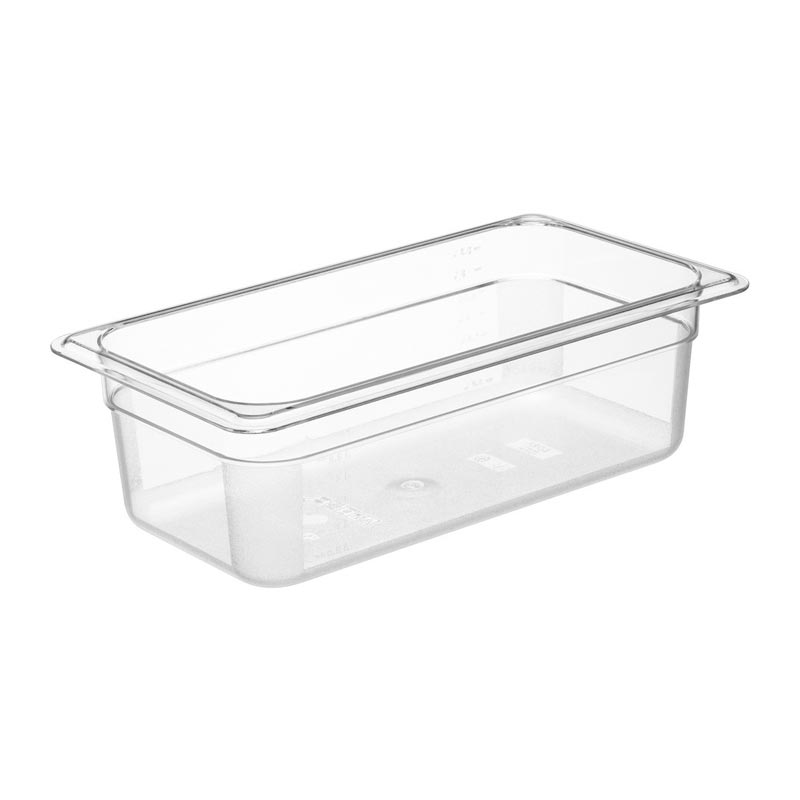 Bora Plastik GN 1/3-100 mm Polikarbon Gastronorm Küvet, 3.5 L