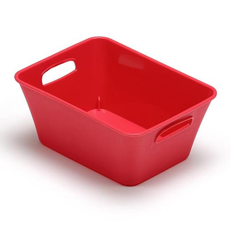 Bora Plastik Hobby Sepet, No:1, 14.7x11.2 cm, Kırmızı — Bora Plastik
