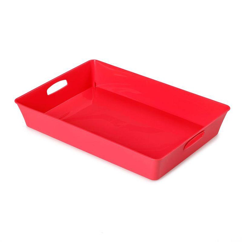 Bora Plastik Hobby Sepet, No:3, 37.7x26.6 cm, Kırmızı — Bora Plastik