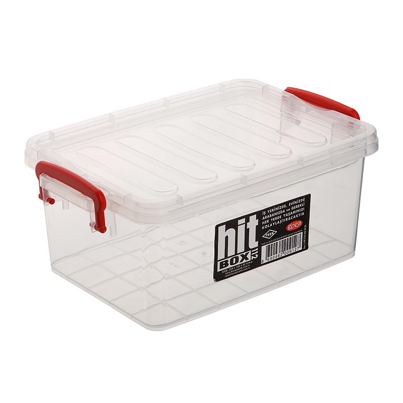 Bora Plastik Kapaklı Kasa, 1.8 L — Bora Plastik