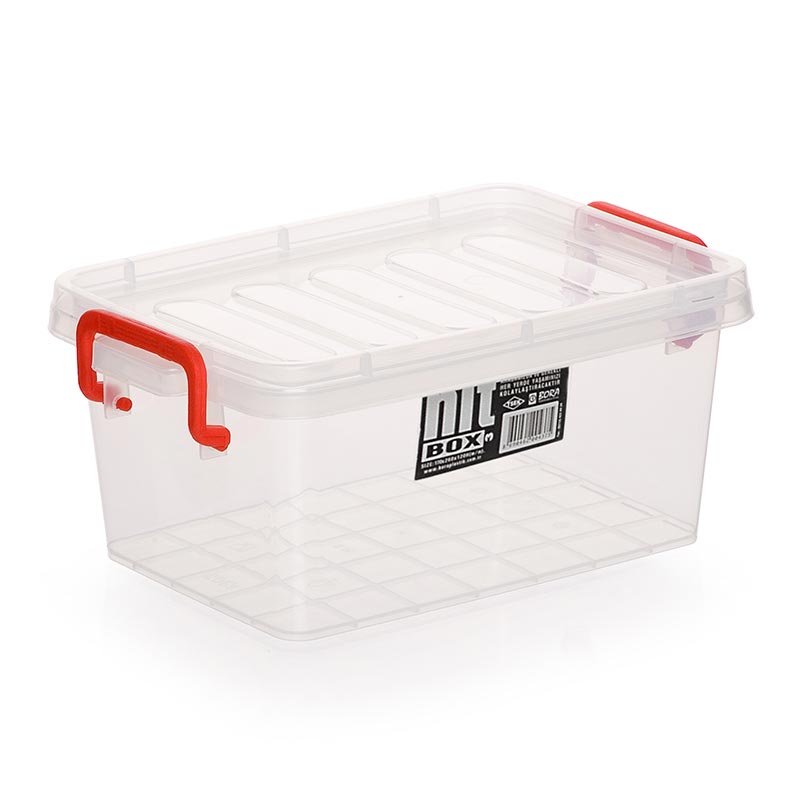 Bora Plastik Kapaklı Kasa, No: 3, 3 L — Bora Plastik