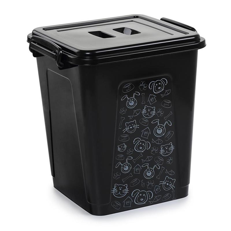 Bora Plastik Kasa, Kare Kapaklı, No: 17, 23 L, Resimli Pet — Bora Plastik