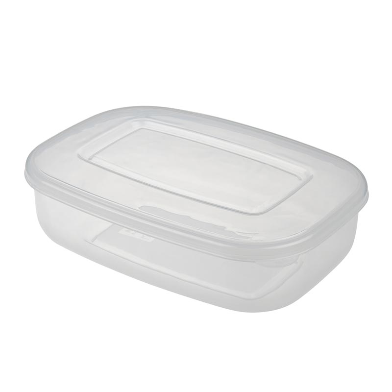 Bora Plastik Oval Saklama Kabı, No: 2, 2.1 L — Bora Plastik