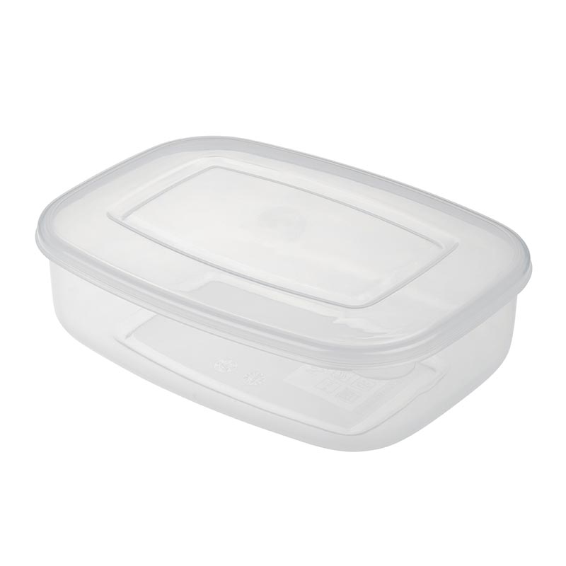 Bora Plastik Oval Saklama Kabı, No: 1, 0.7 L — Bora Plastik