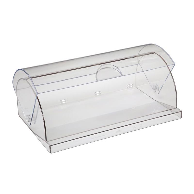 Bora Plastik Polikarbon Ekmek Kutusu, 40x24.5 cm, Şeffaf — Bora Plastik