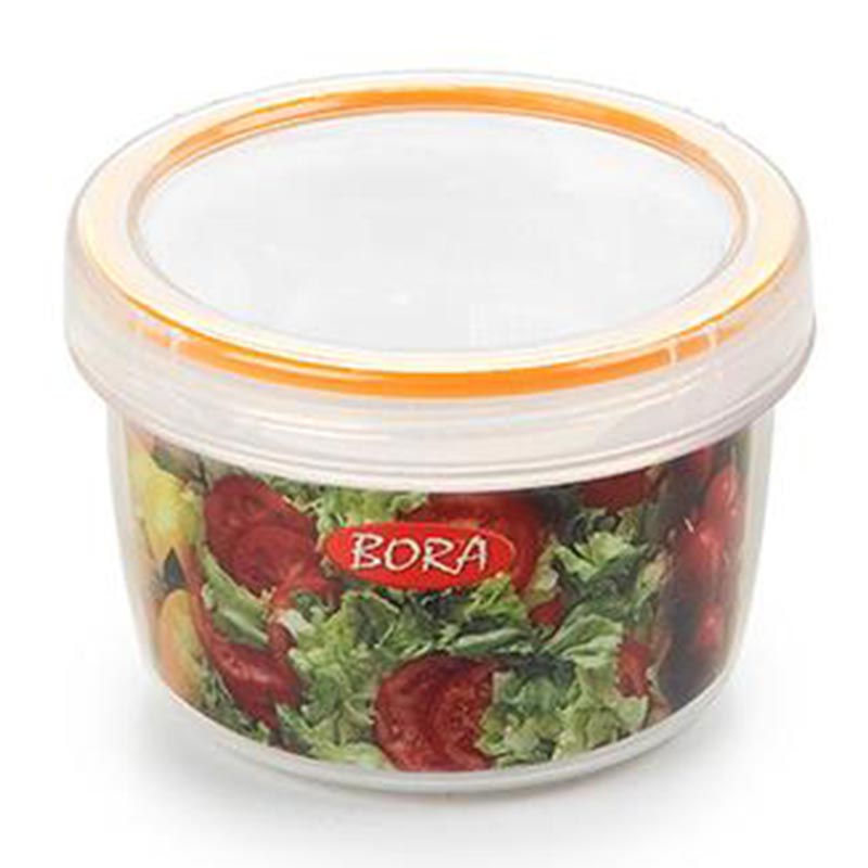 Bora Plastik Saklama Kabı, Contalı, Vidalı, 250 ml, No: 1, 0.25 L — Bora Plastik