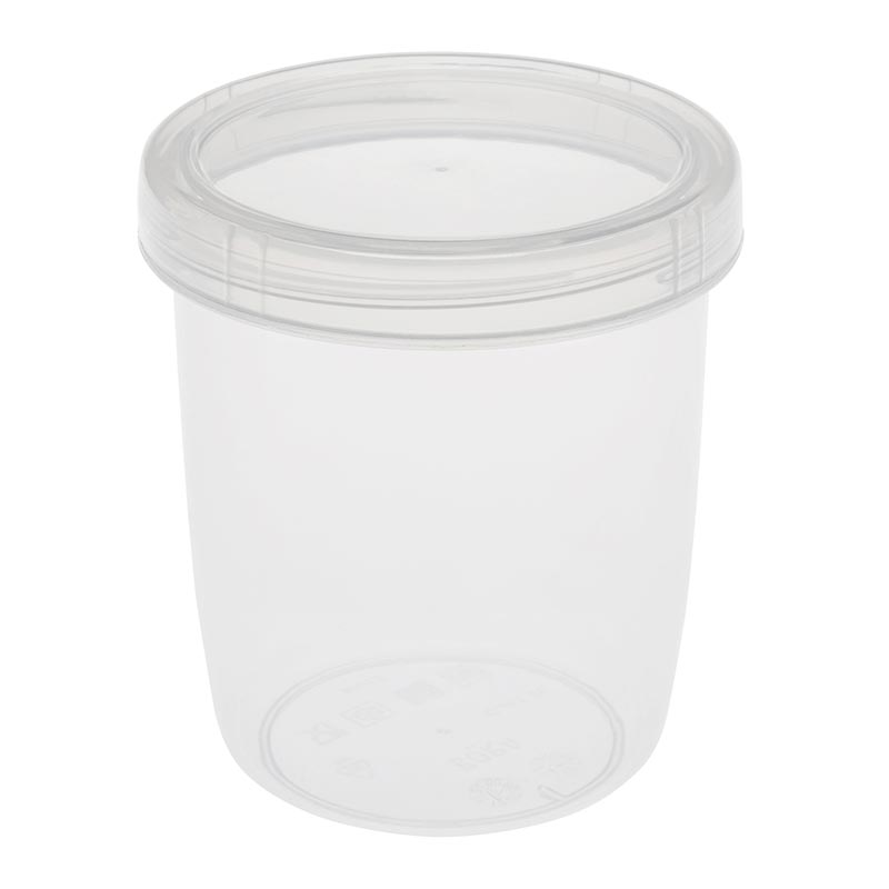 Bora Plastik Vidalı Saklama Kabı, Vidalı, No: 3, 410 ml — Bora Plastik