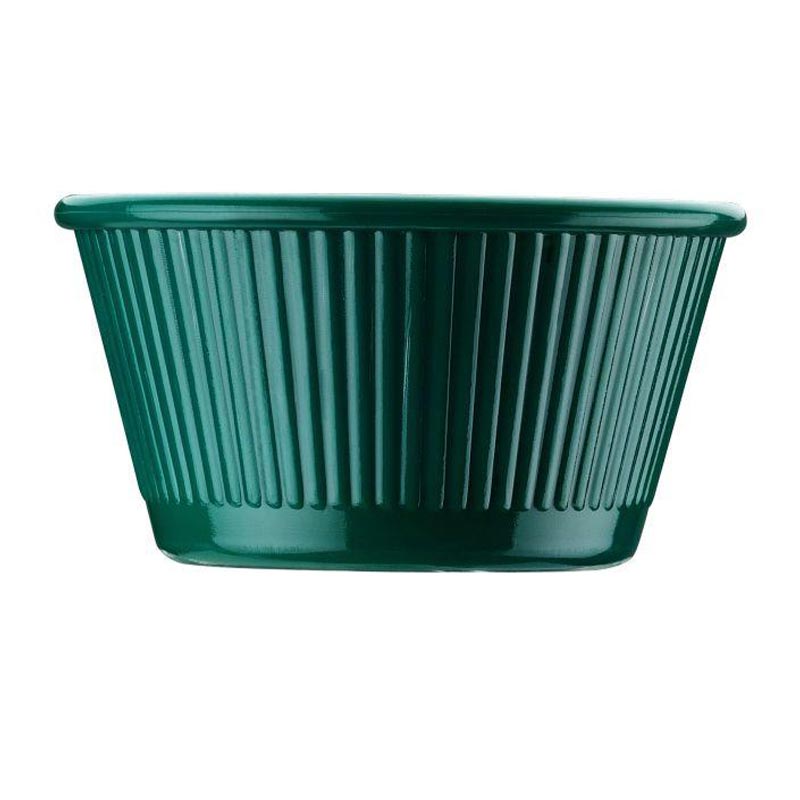 Bora Plastik Yuvarlak Mini Sosluk, Polikarbonat, 7x3.5 cm, Yeşil — Bora Plastik