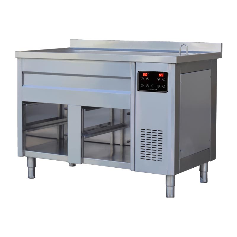 Borasco BR-D120-Y Basınçlı Yıkama Küveti, 150 L, Dijital Kontrollü, Dolaplı