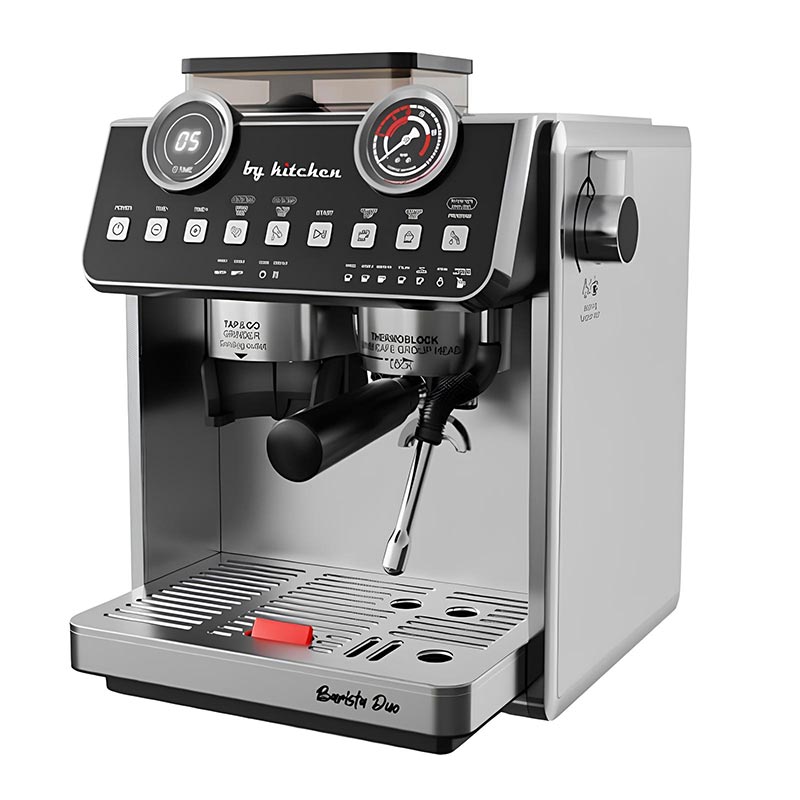 By Kitchen Barista Duo Ev Tipi Öğütücülü Espresso Kahve Makinesi — By Kitchen