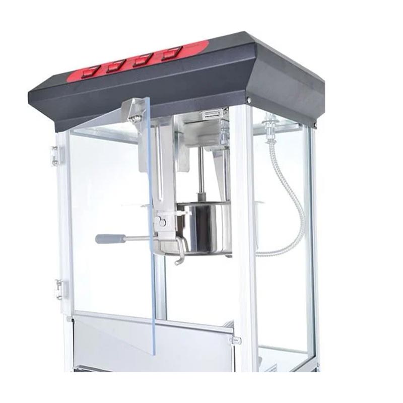 By Kitchen DPM-A Arabalı Popcorn Mısır Patlatma Makinesi, Siyah — By Kitchen — Görsel 2