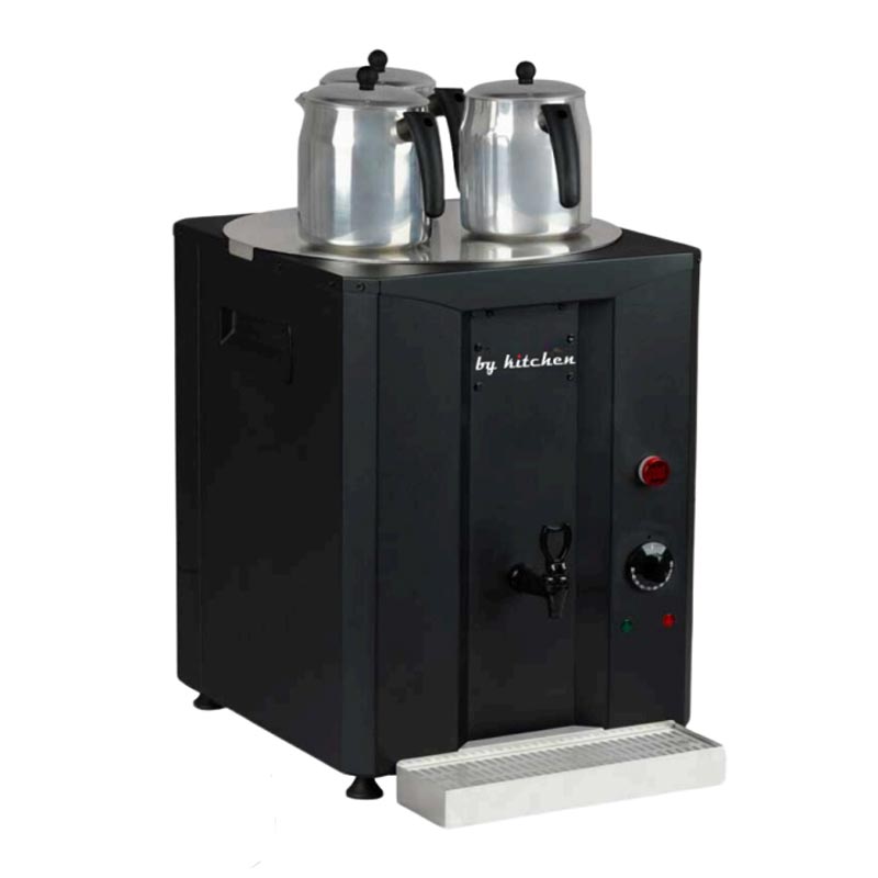 By Kitchen DTM-03 3 Demlikli Çay Makinesi, 40 L, Elektrikli, Siyah — By Kitchen