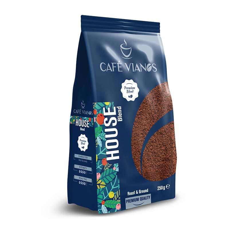 Cafe Vianos House Blend Filtre Kahve, 250 gr — Cafe Vianos