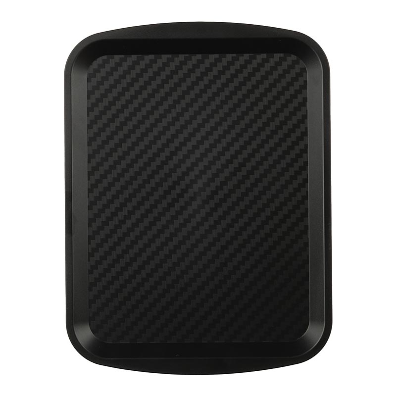 Cafemarkt ABS Servis Tepsisi, 27x36 cm, Siyah