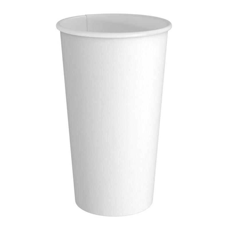 Cafemarkt Çift Katman Sıcak İçecek Karton Bardak, 16 oz, Beyaz