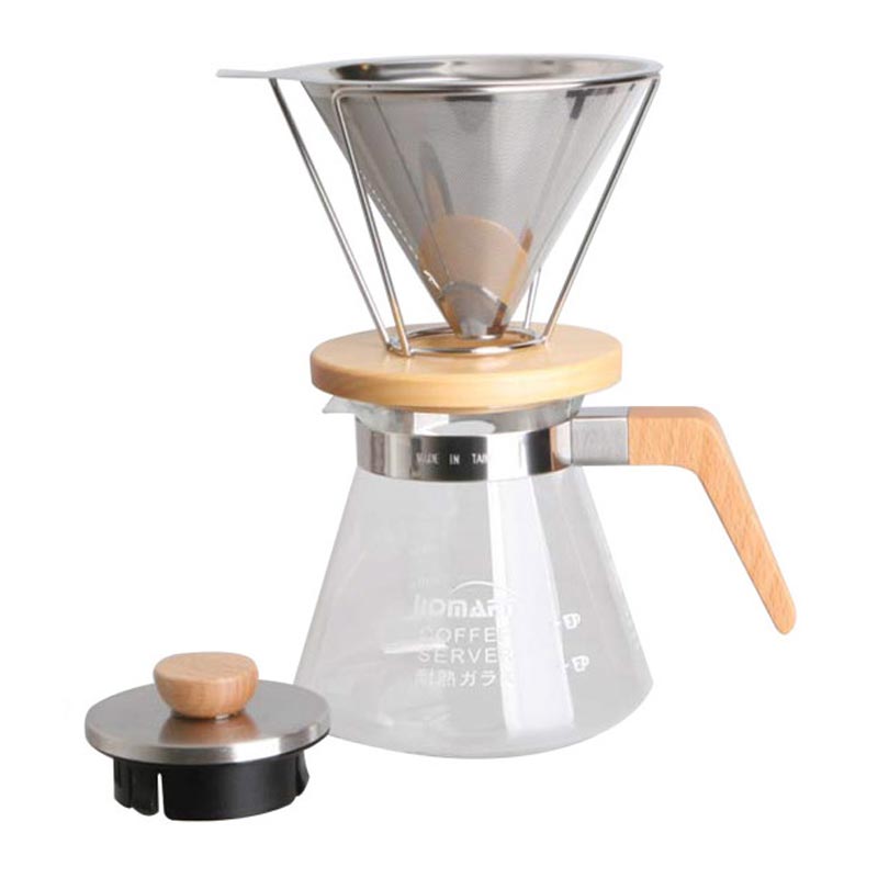 Cafemarkt Damlama Kahve Seti, Kahverengi